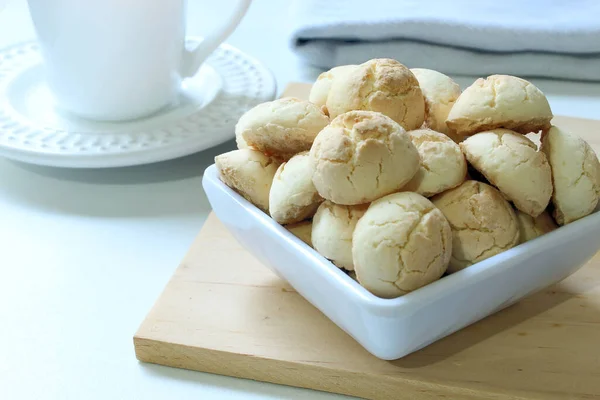 Biskuit Singkong Bolinho Goma Brazil — Stok Foto