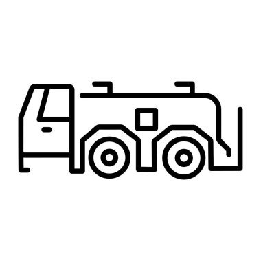 Baskı çekişini temsil eden doğrusal bir simge