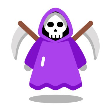 Azrail 'i gösteren düz bir simge