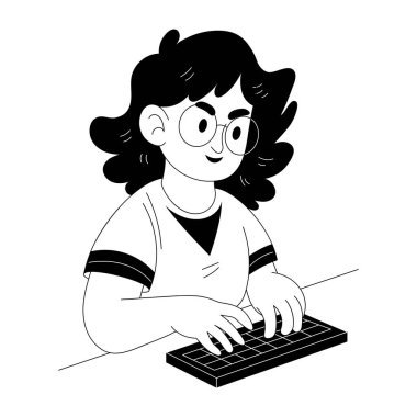 Yerleştirme düzenini gösteren karalama biçimi illüstrasyonuName