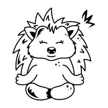 Evcil hayvan yogasının karalama simgesini indir 