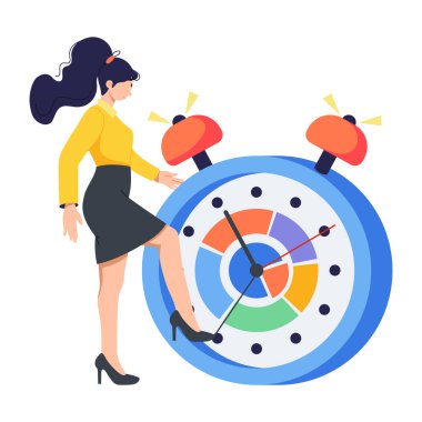 Bitiş tarihinin düz tabanlı karakteri 