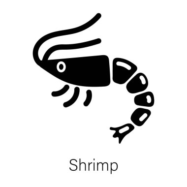 Bu karidesin kabartma şeklindeki simgesini alın