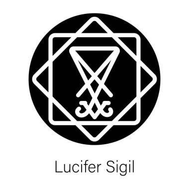 Bu Lucifer mührünün bir sembolü.