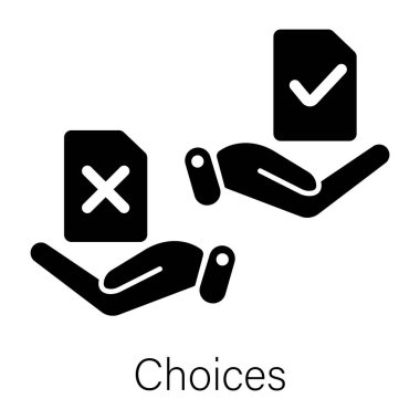 Seçimlerin somut simgesini kullanmaya hazır 