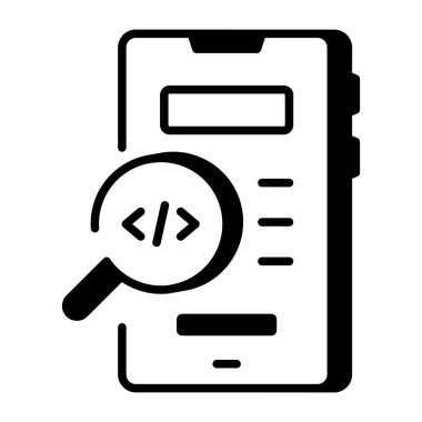 Kod denetimini temsil eden doğrusal biçim simgesi