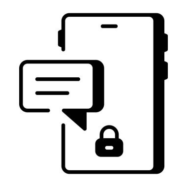 otp kodunu temsil eden doğrusal bir simge