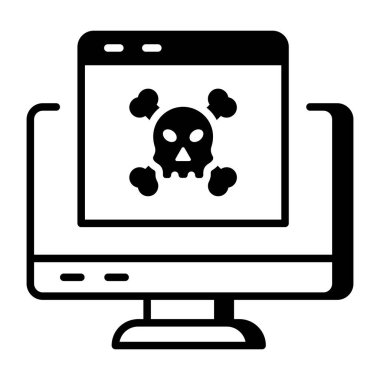 Web güvenliğini gösteren bir satır biçimi simgesi