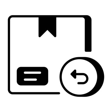 Ürün dönüşünü temsil eden doğrusal bir simge