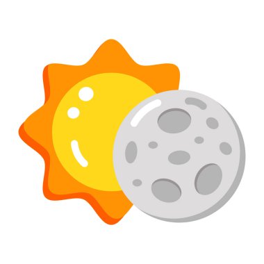 Tutulmayı gösteren düz bir biçim simgesi