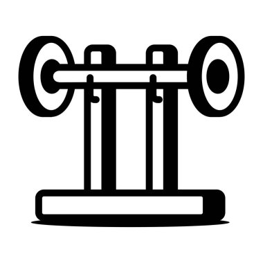 Dambıl rafını tasvir eden bir taslak simgesi