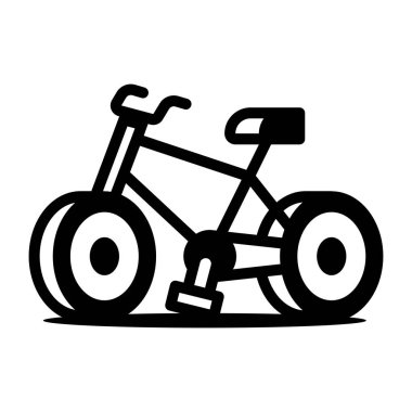 Dağ bisikletini tasvir eden bir taslak simgesi