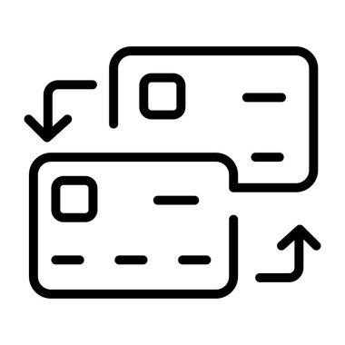 Denge transferini gösteren doğrusal bir simge