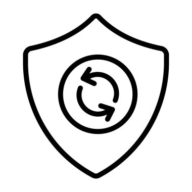 Tekrarlanan ödemeyi gösteren bir taslak simgesi