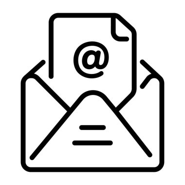 Bir posta tasvir eden bir taslak simgesi