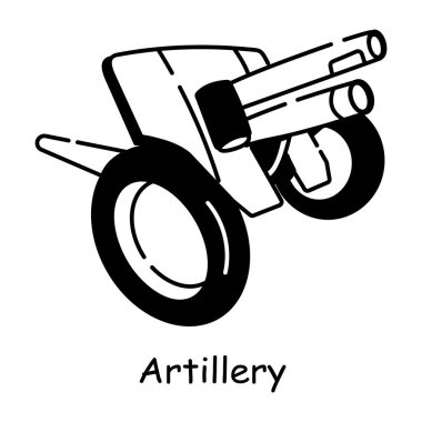 Topçu karalama ikonuna el atın.