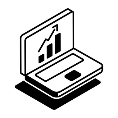 Kârı temsil eden bir kabartma biçimi simgesi