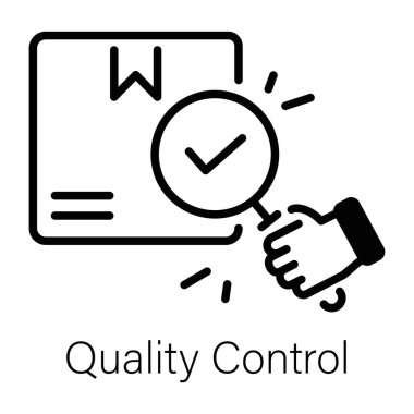 İşte kalite kontrolünün ana simgesi.