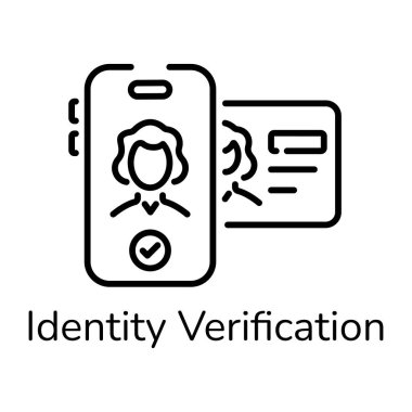 Kimlik doğrulamasının doğrusal simgesini düzenlemek kolay