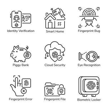 Biyometrik Yetkilendirme Doğrusal Simgeleri Kümesi