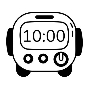 Mutfak zamanlayıcısının sembolü