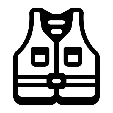 Can yeleğini gösteren bir satır biçimi simgesi