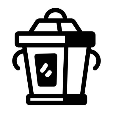 Fener gösteren bir satır biçimi simgesi