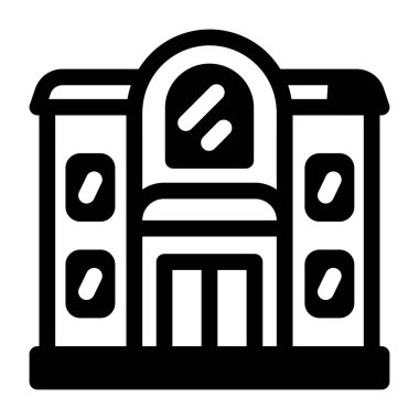 Oteli gösteren bir satır biçimi simgesi