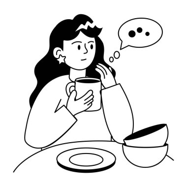 Özelleştirilebilir derin düşüncenin küçük bir çizimi