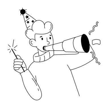 Eğlencenin küçük çizimlerine bakın.