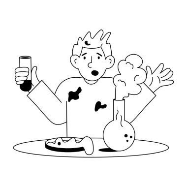 Deneyin küçük çizimlerine bir göz atın.