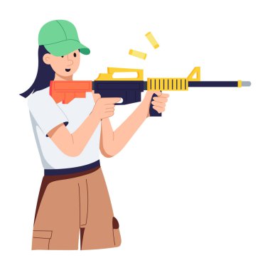 Silah taliminin düz çizimini düzenlemek kolay