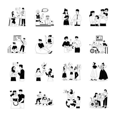 Çok Kültürlü İnsanlar Koleksiyonu Grafikleri