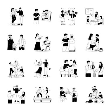 Kültürel Çeşitlilik Kabartmaları Seti