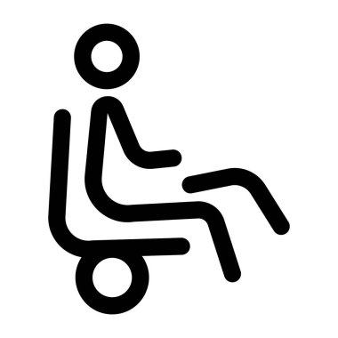 Bacak kurtarmayı gösteren doğrusal bir simge