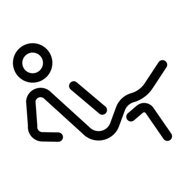 Ortak esnekliği temsil eden bir taslak biçim simgesi