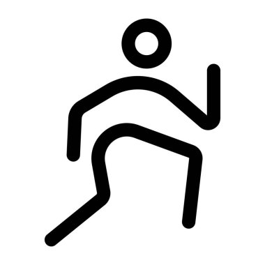 Dinamik adımları gösteren bir taslak biçim simgesi