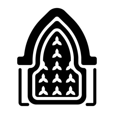 Katedral penceresinin en iyi doldurulmuş biçim simgesi