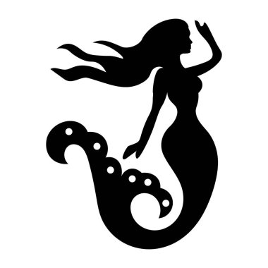 Siren hanımın iyi tasarlanmış bir simgesi.