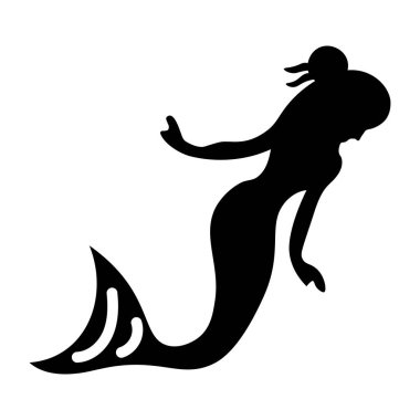 İyi tasarlanmış bir denizkızı sembolü.