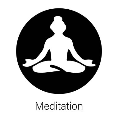 Meditasyonun kişiselleştirilebilir katı simgesi