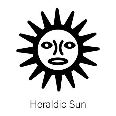 Doğaüstü güneşin katı simgesini kullanmaya hazır