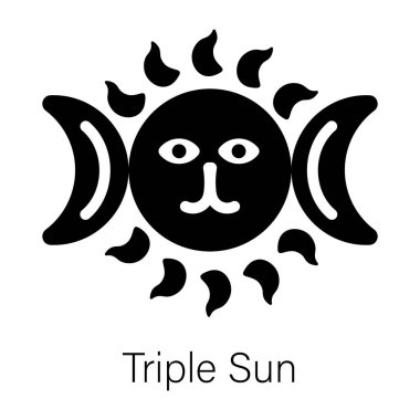 Üçlü güneşin en büyük simgesi.