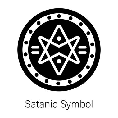 Satanist sembolün bu katı simgesini al