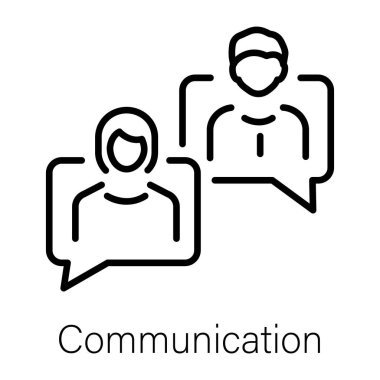 İşte takım iletişiminin bir satır biçimi simgesi