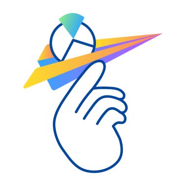 Kağıt uçağın el çizimi stili simgesi