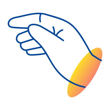 Elle çizilmiş simge gösterme hareketi