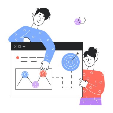 Finansal modellemenin bu doğrusal mini çizimini elde et