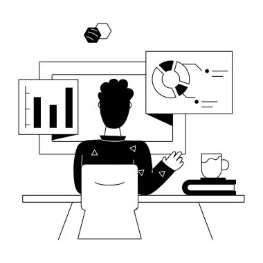 Burada veri mühendisinin doğrusal mini çizimi var.