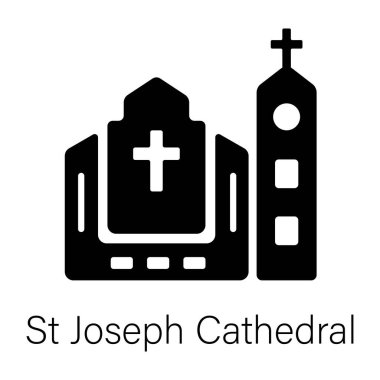 Aziz Joseph katedralinin kişiselleştirilebilir katı bir simgesi.